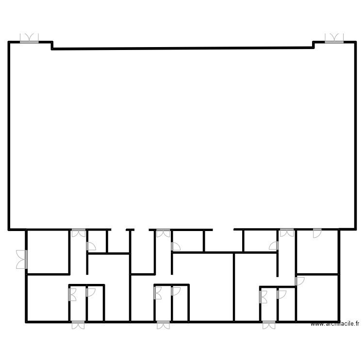 ferrie 2. Plan de 16 pièces et 1191 m2