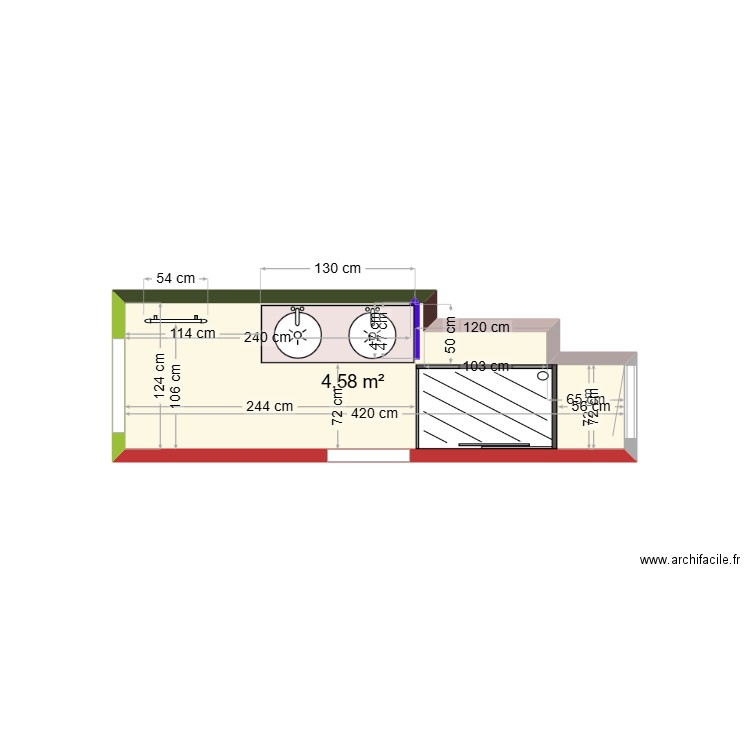 LUIS CORREIA. Plan de 1 pièce et 5 m2