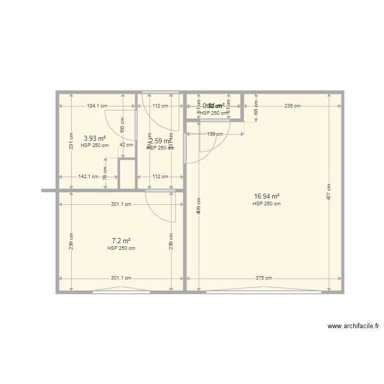 FONCIA COLBERT. Plan de 6 pièces et 32 m2