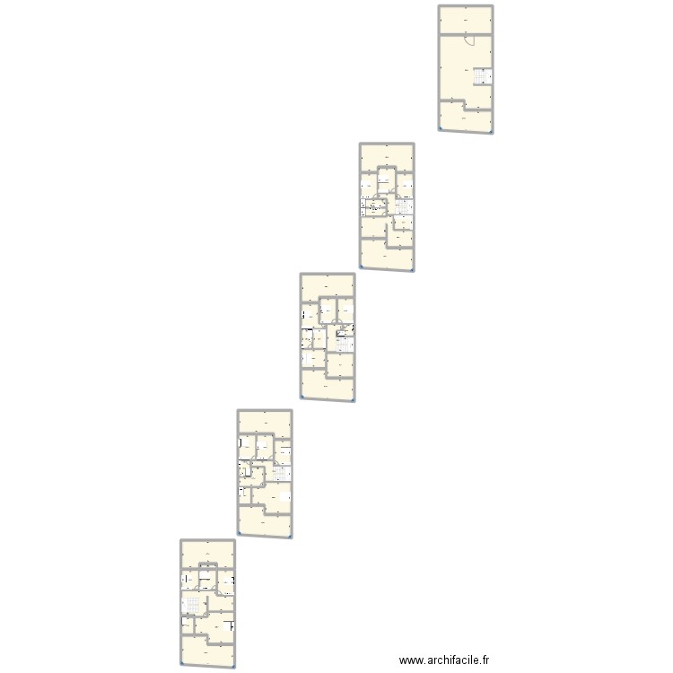 Dalia bouskoura 8.4. Plan de 43 pièces et 1039 m2