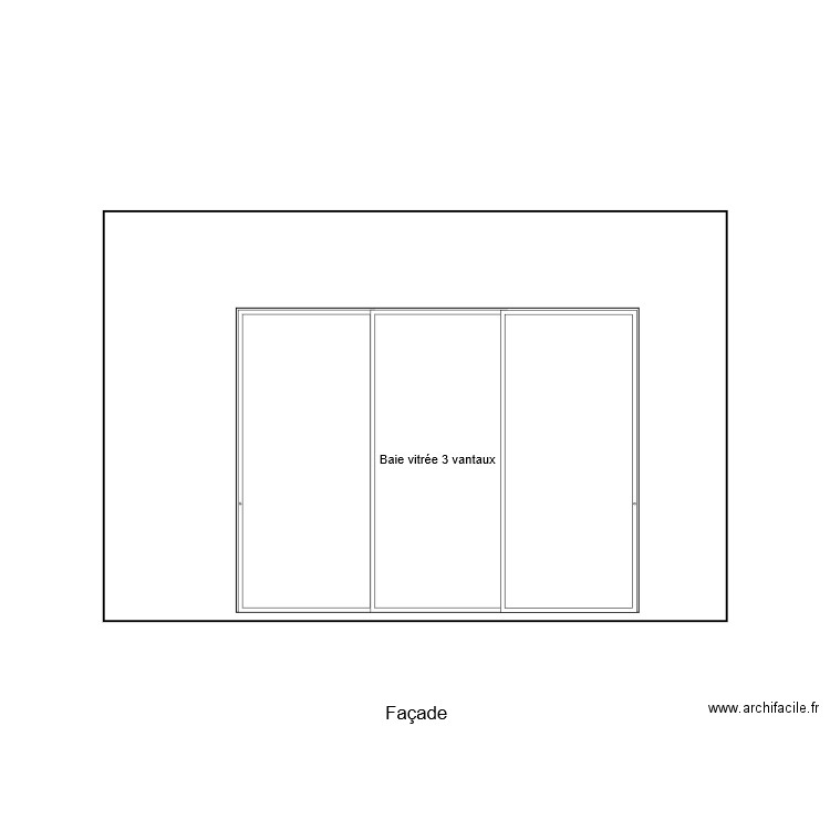 façade côté jardin.. Plan de 0 pièce et 0 m2