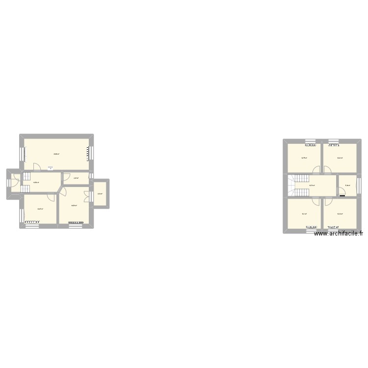 Maison G. Plan de 12 pièces et 146 m2