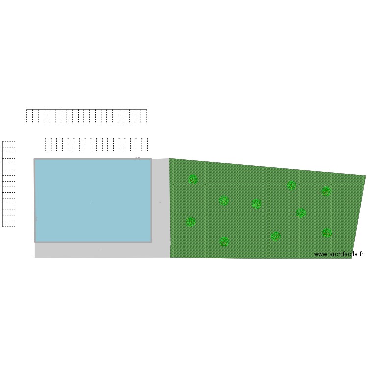 Lissieu. Plan de 1 pièce et 1562 m2