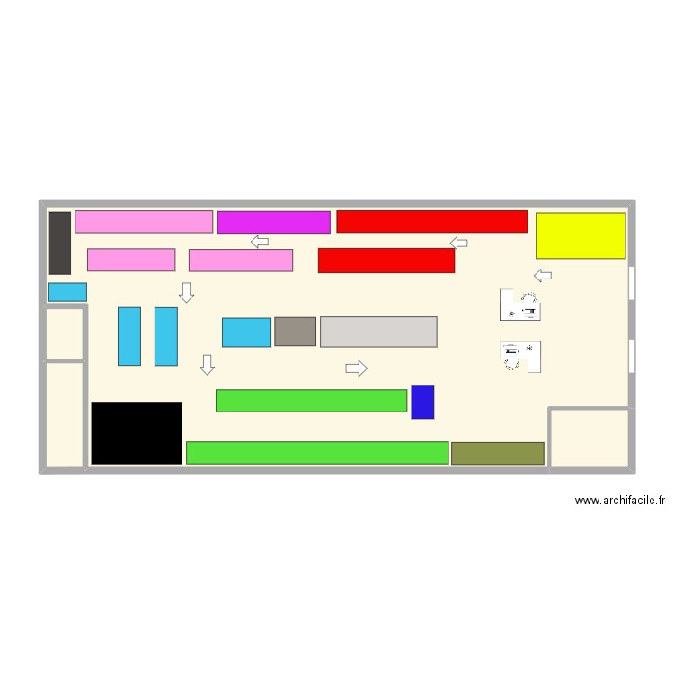 PlanMagCholet3. Plan de 4 pièces et 84 m2