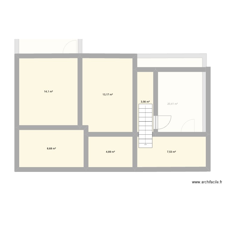 sebastopol arcachon. Plan de 13 pièces et 131 m2