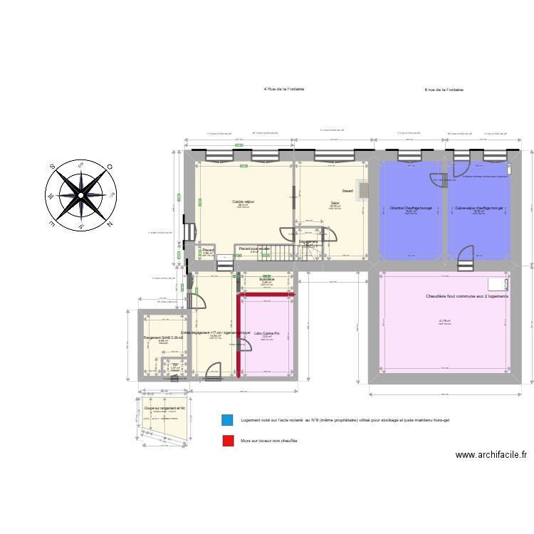 ML24016538 DE SOUSA Chambon. Plan de 21 pièces et 308 m2