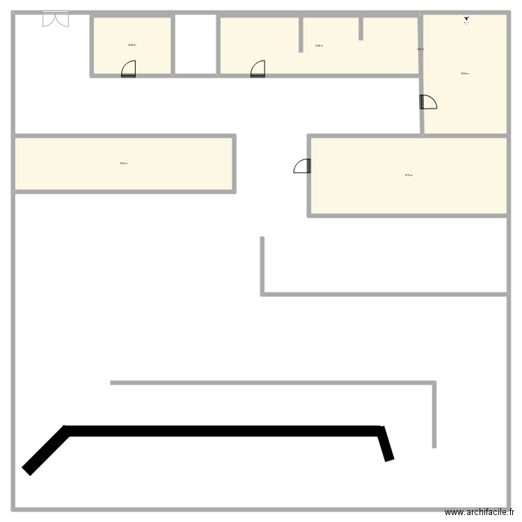 cambu. Plan de 6 pièces et 340 m2