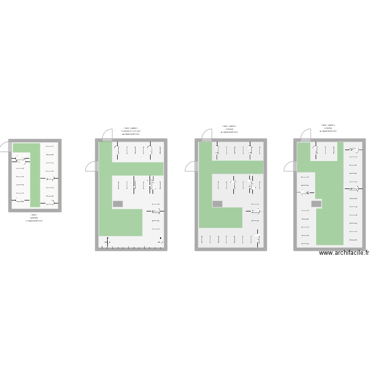 Homeland - Petit. Plan de 4 pièces et 247 m2