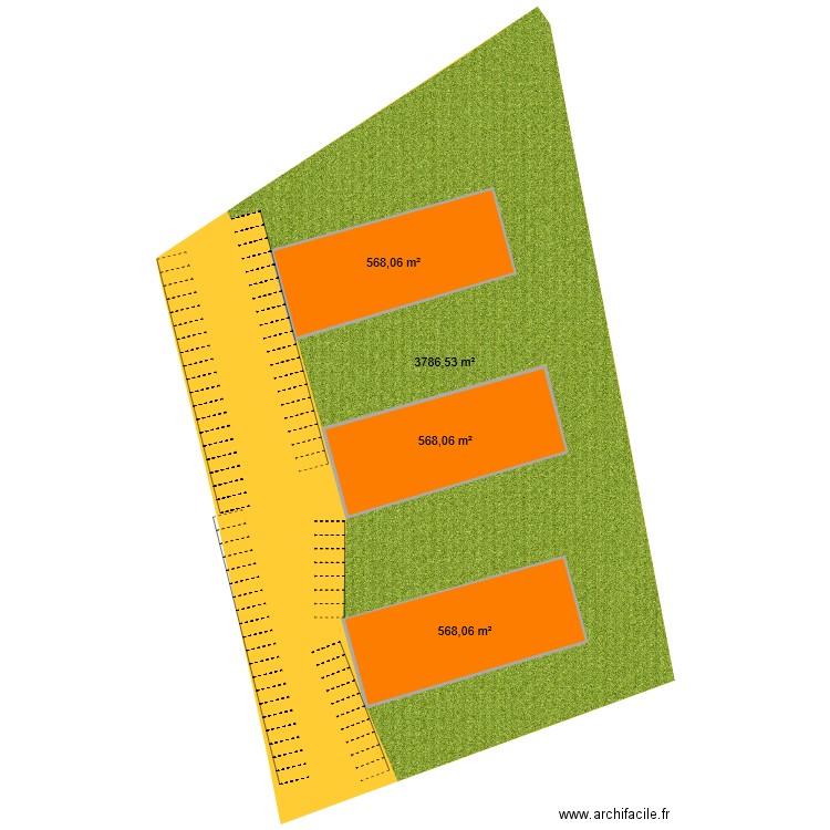 istres  48 lgts NG. Plan de 6 pièces et 3408 m2