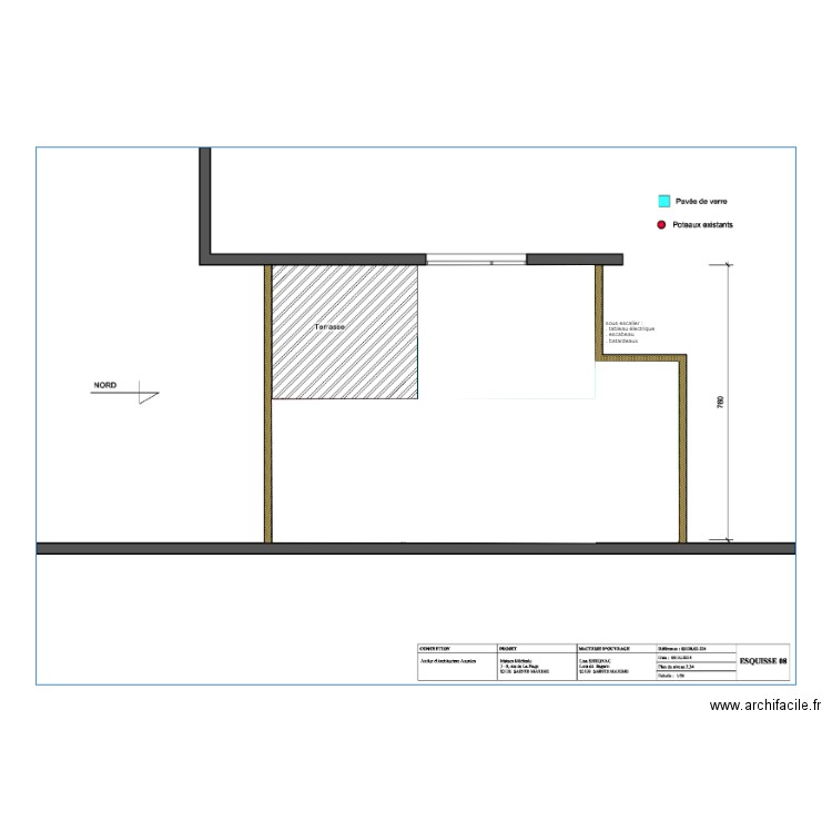 Ste Maxime cotation en plan. Plan de 0 pièce et 0 m2