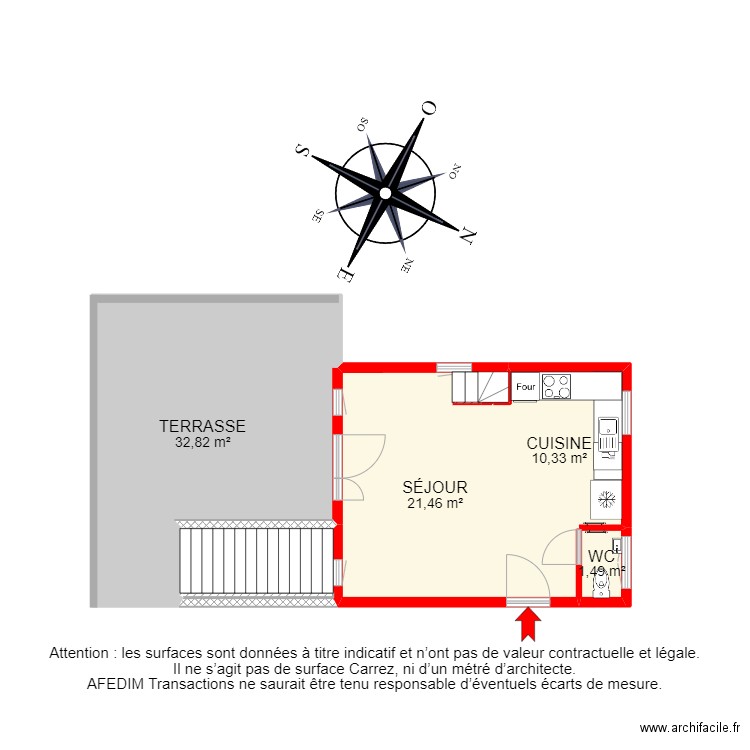 BI 23342 - . Plan de 15 pièces et 158 m2