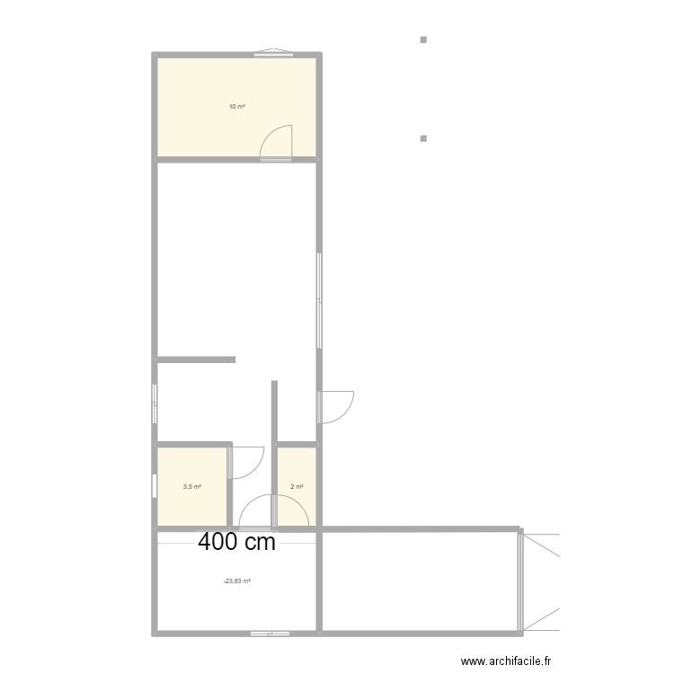 MAISON ELO. Plan de 4 pièces et 26 m2