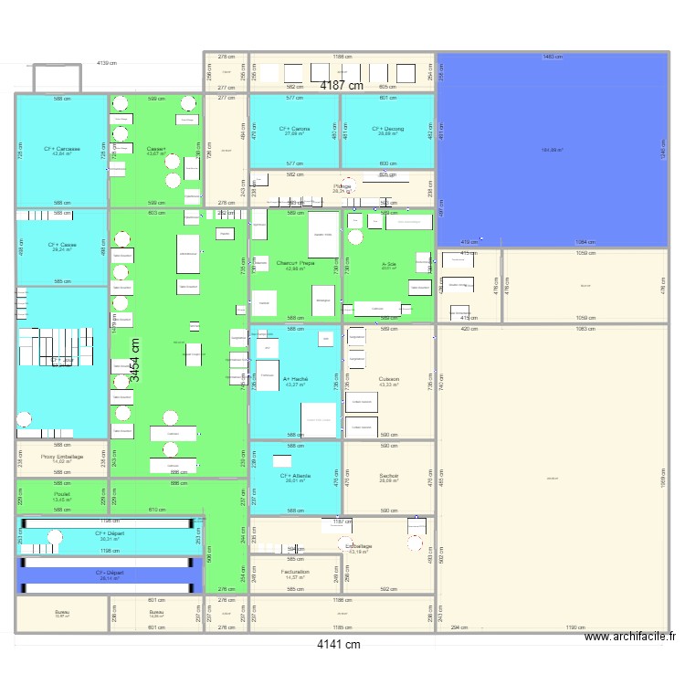 SELVI - 2024.5. Plan de 32 pièces et 1484 m2