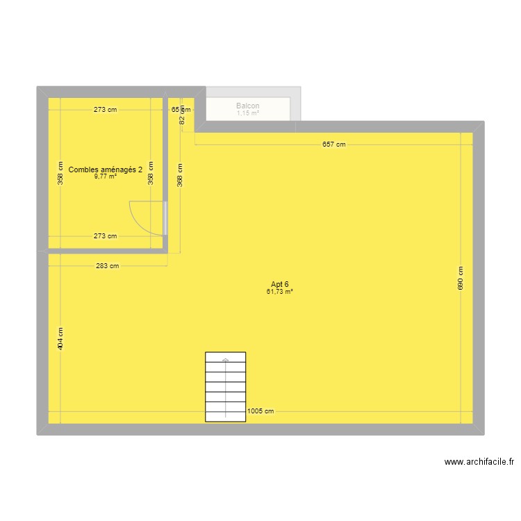 dreux - modif . Plan de 18 pièces et 233 m2