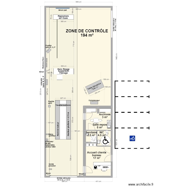 CCT mixte VL/CL RILHAC XAINTRIE. Plan de 5 pièces et 230 m2