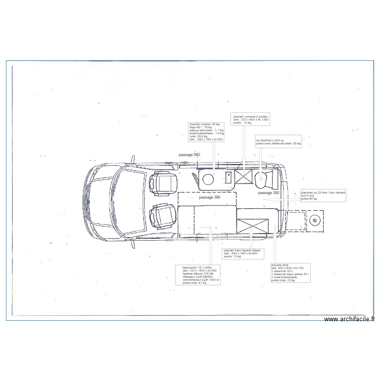 PLAN VASP T6. Plan de 0 pièce et 0 m2