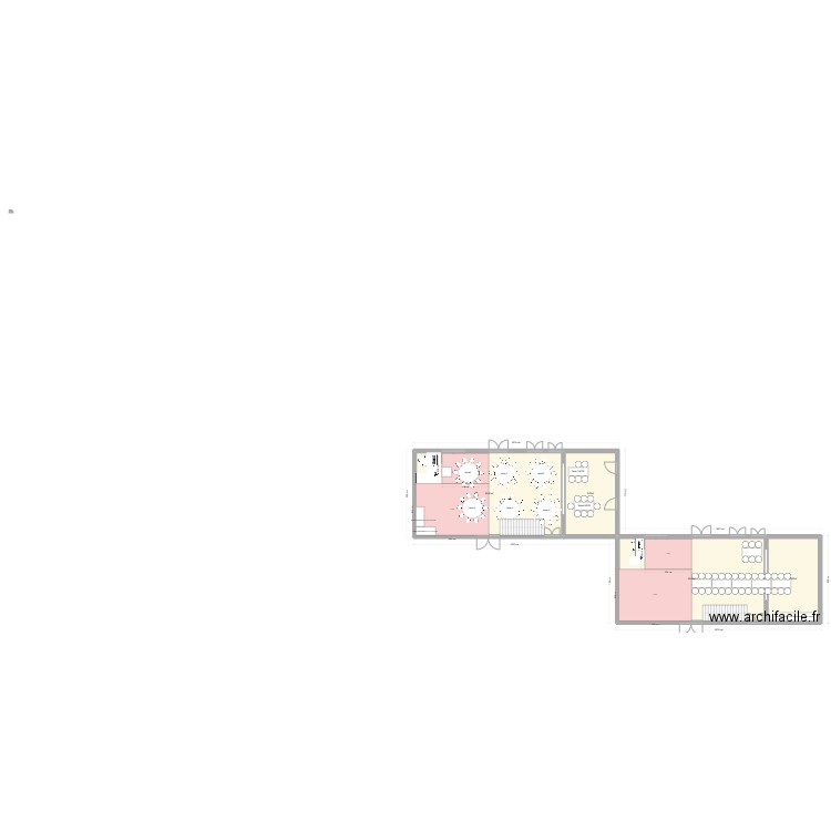 Salle des fêtes arbonne 3. Plan de 4 pièces et 273 m2