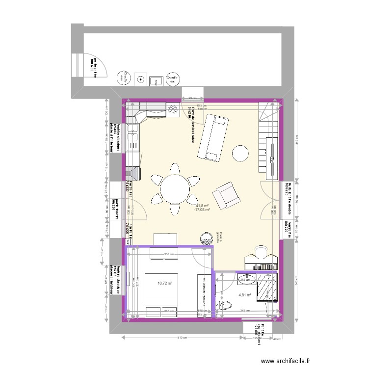 plan 0.4.1. Plan de 13 pièces et 269 m2