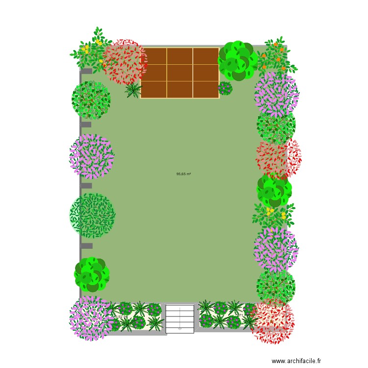 Jing LANTIGNER. Plan de 3 pièces et 103 m2