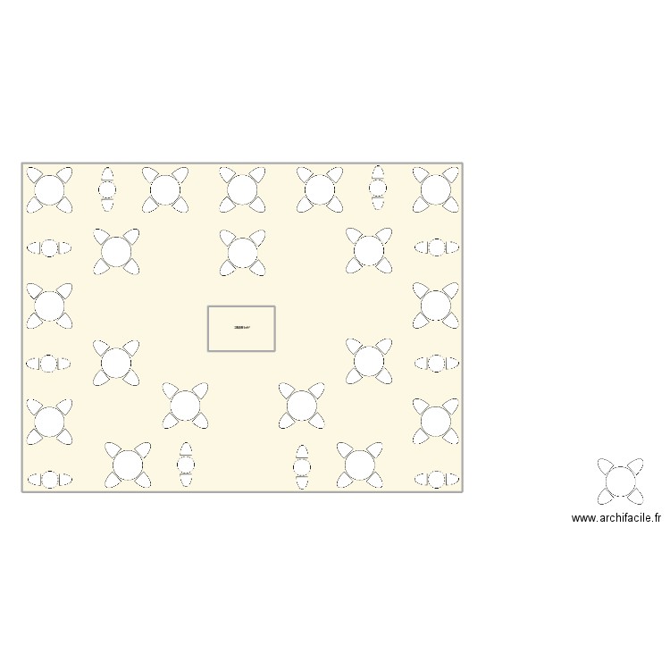 mosaica3. Plan de 2 pièces et 297 m2