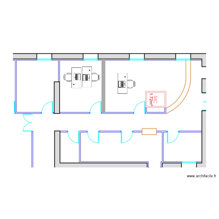 Bureau_avec_paroi. Plan de 0 pièce et 0 m2