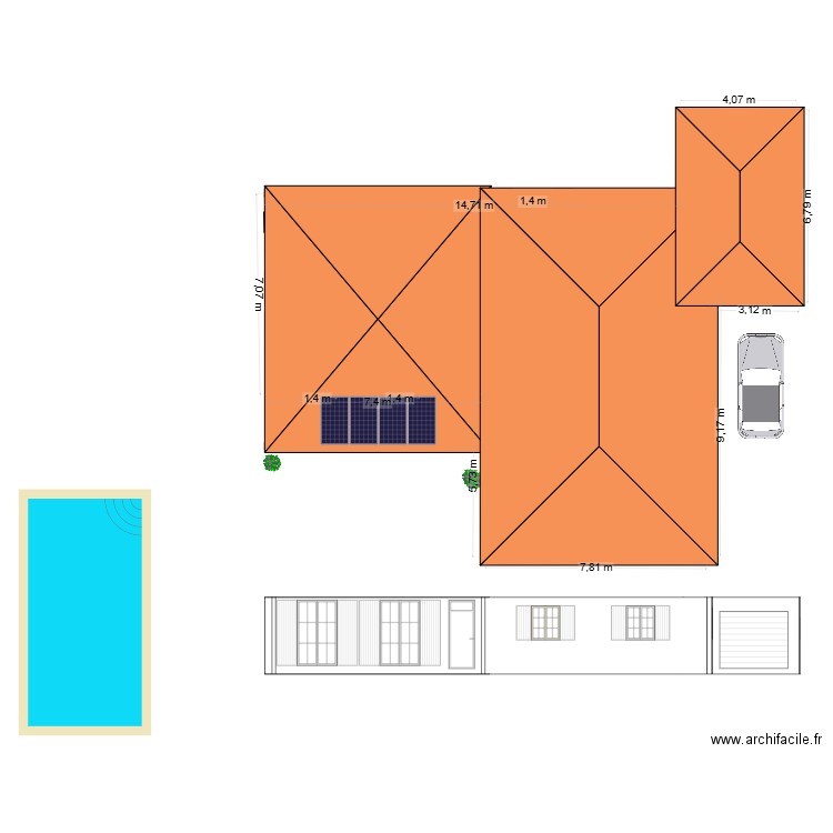 facade definitive v2. Plan de 0 pièce et 0 m2