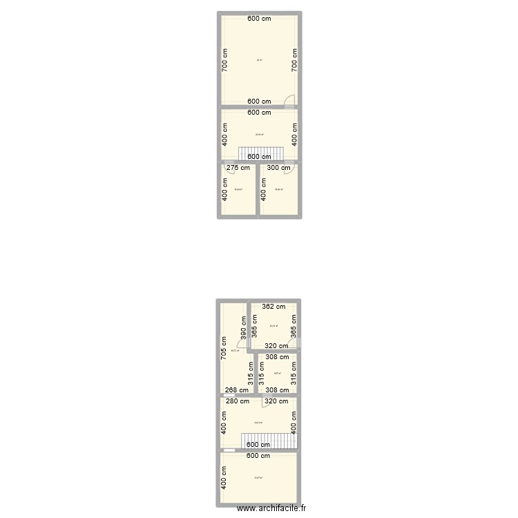 plan de la maison. Plan de 9 pièces et 177 m2