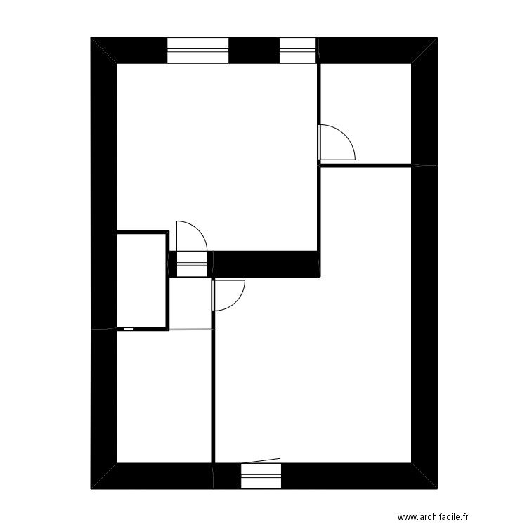 GAUFRES. Plan de 15 pièces et 129 m2