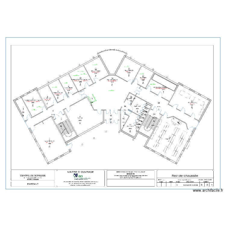 Rez-de-chaussée. Plan de 0 pièce et 0 m2