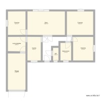 Plan maison cazeres avant travaux