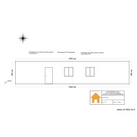 PLAN DE COUPE FACADE NORD  - DURAND