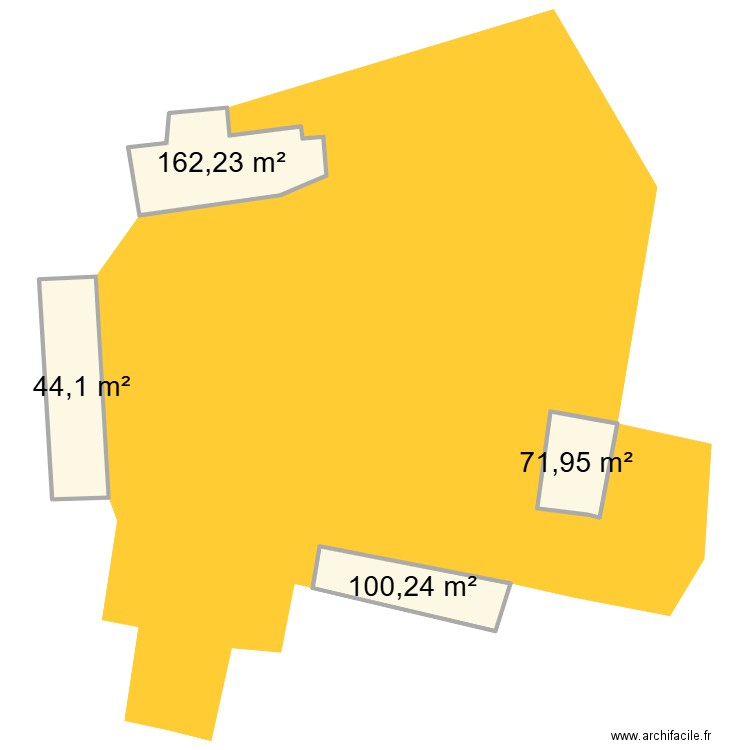 PLAN MAISON. Plan de 4 pièces et 479 m2