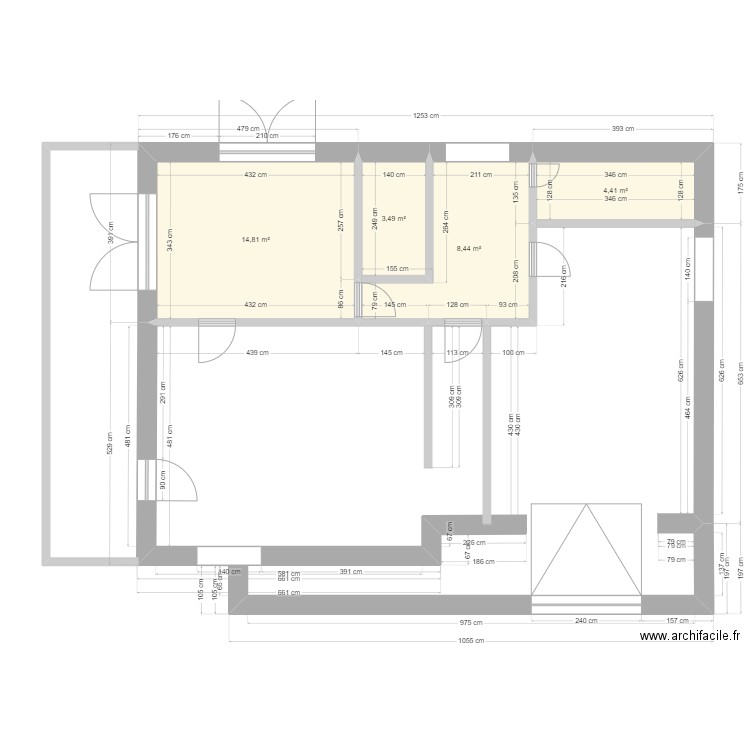 maison vsl - test. Plan de 4 pièces et 31 m2