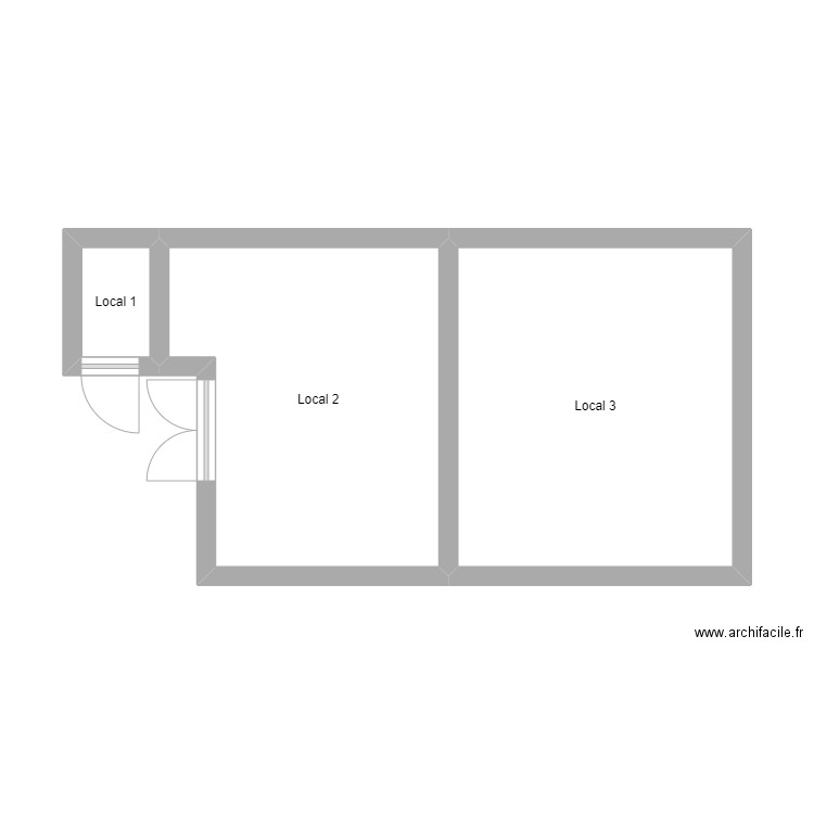 Annexe 1. Plan de 3 pièces et 33 m2