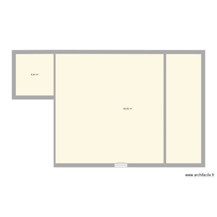 plan 1 maison minautore etage. Plan de 2 pièces et 91 m2