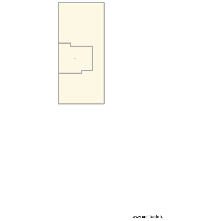 Maison. Plan de 2 pièces et 569 m2