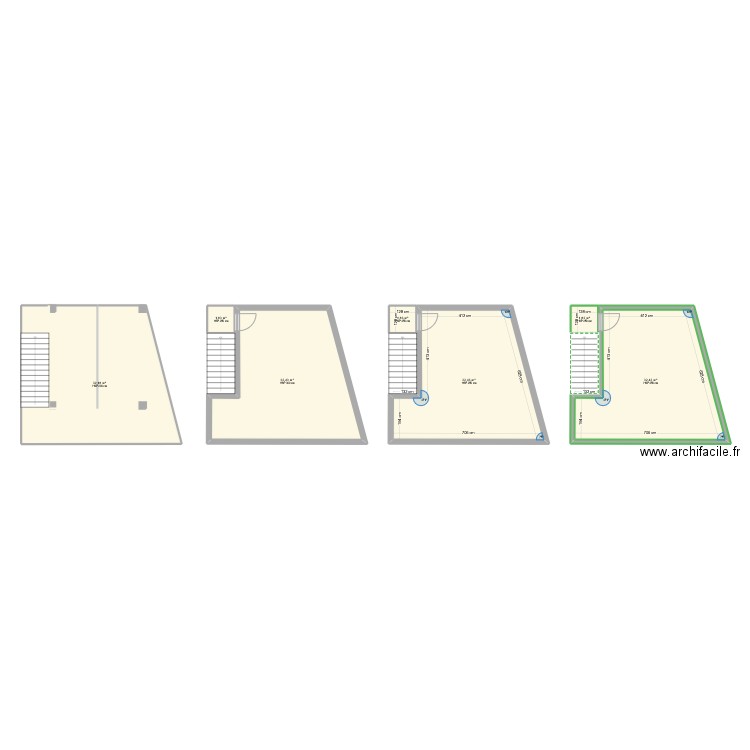 Studio Nico. Plan de 8 pièces et 145 m2