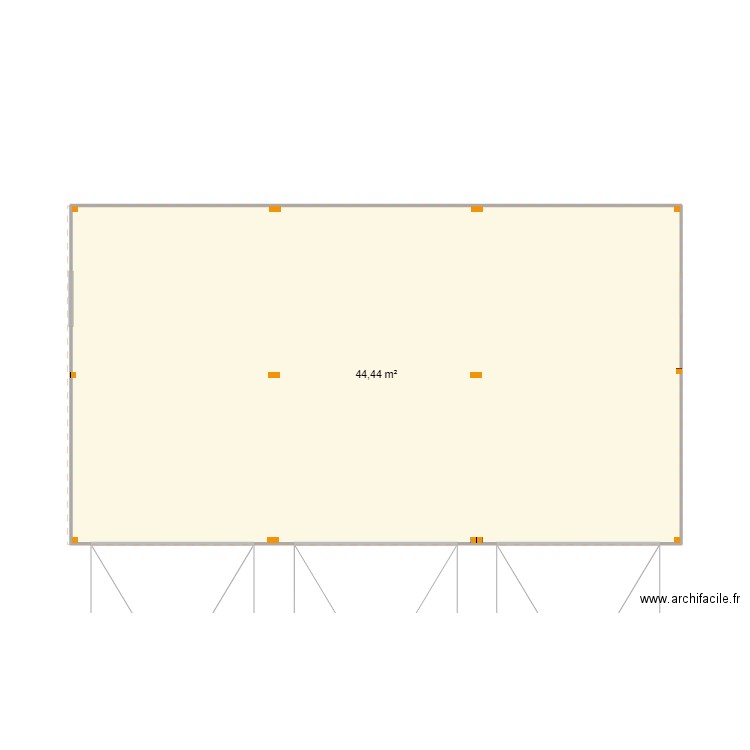 Garage Saint Seurin. Plan de 0 pièce et 0 m2