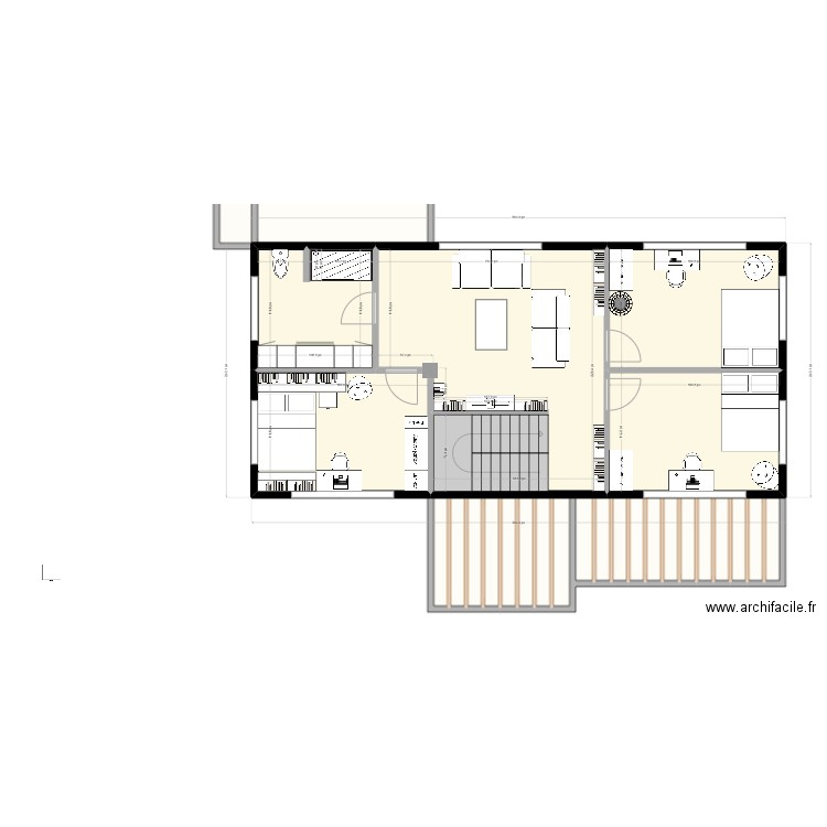 Maison Outaouais V5.2. Plan de 72 pièces et 462 m2