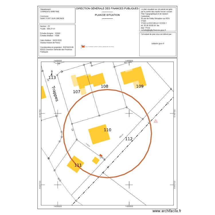 GERVAIS. Plan de 0 pièce et 0 m2