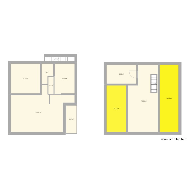 maison da silva. Plan de 20 pièces et 262 m2