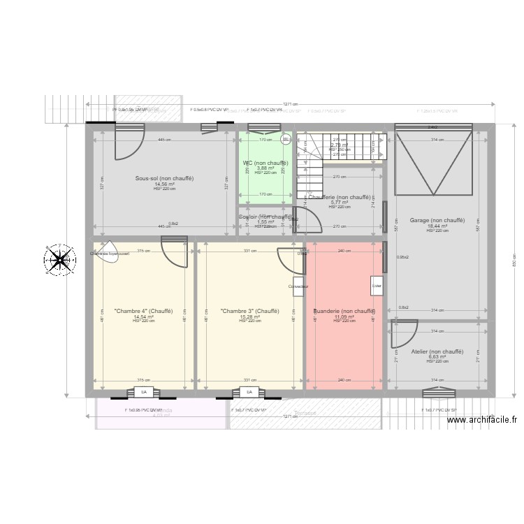 ML24014236. Plan de 24 pièces et 194 m2