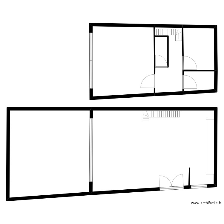 Riehl. Plan de 6 pièces et 386 m2