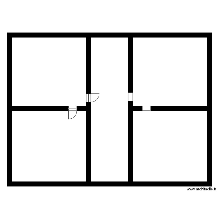 Monoyer C. Plan de 5 pièces et 302 m2