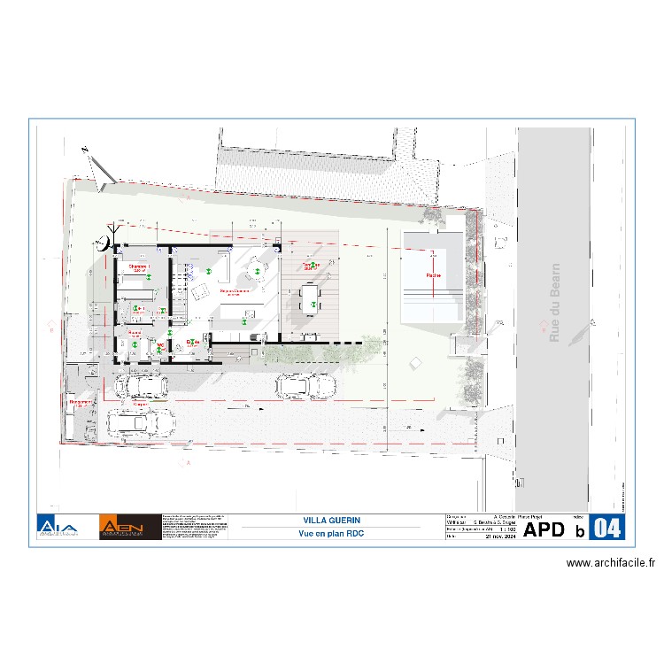 VOLET ROULANT RDC. Plan de 0 pièce et 0 m2