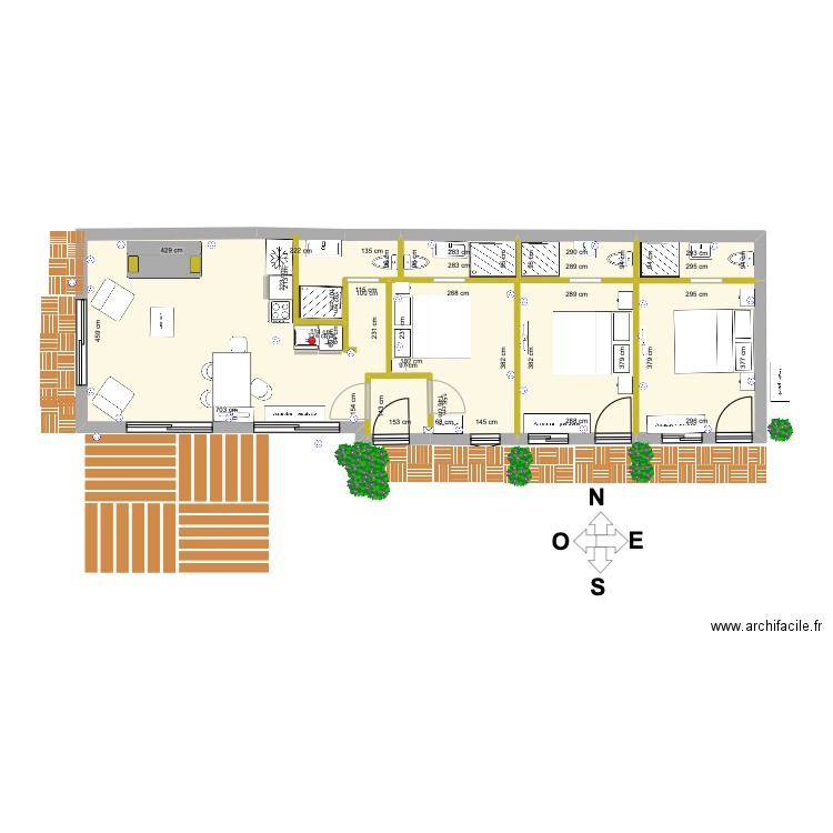 Dépendances9. Plan de 9 pièces et 123 m2