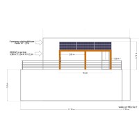 PLAN DE FACADE 1 ER ETAGE SUD