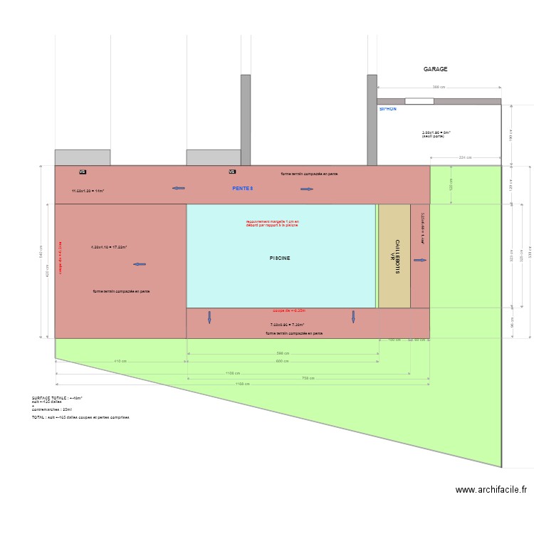 DELABY (plan implantation)2 septembre 2024. Plan de 1 pièce et 108 m2