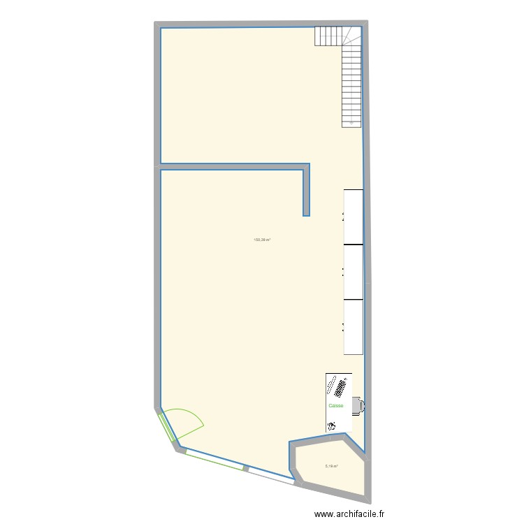 palais des thé namur . Plan de 2 pièces et 156 m2