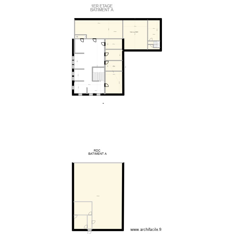 SCI LESS CRDINAUX RCP. Plan de 4 pièces et 405 m2